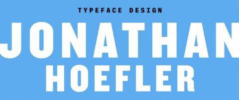 Jonathan Hoefler: Typeface Design